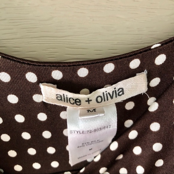 Alice + Olivia Polka Dot Bubble Dress - Picture 2 of 5